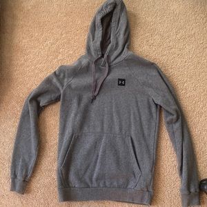 Gray Under Armour hoodie